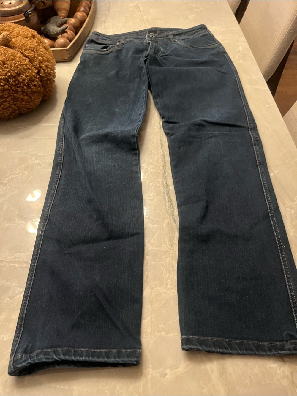 Kuhl Men's Dark Blue Straight Jeans